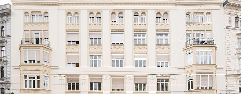 Außenansicht des Zentrums für Lehrer*innenbildung in der Porzellangasse