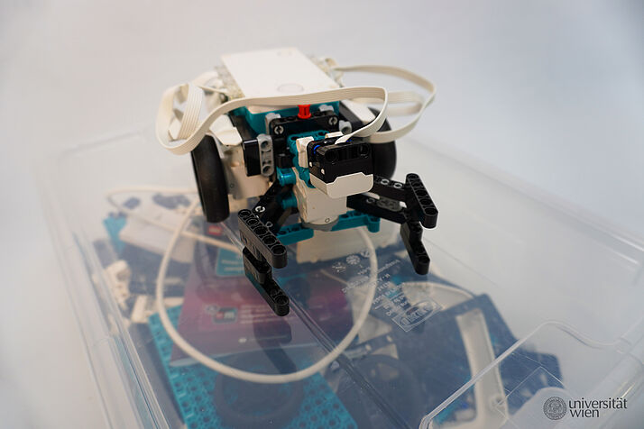 a LEGO Mindstorms robot